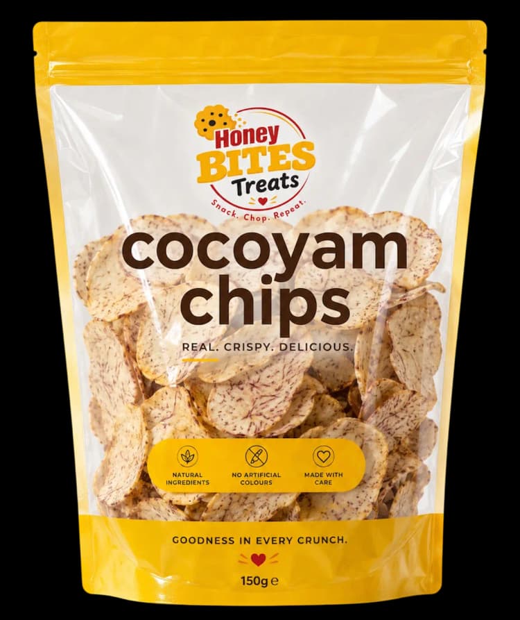 Honey Bites Treats Cocoyam Chips - Large